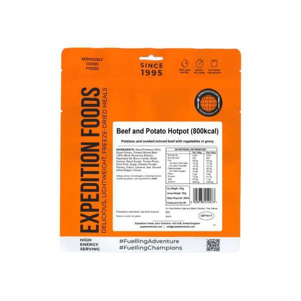 Rundvlees en Aardappel Hutspot - Expedition Foods, Diversen, Levensmiddelen