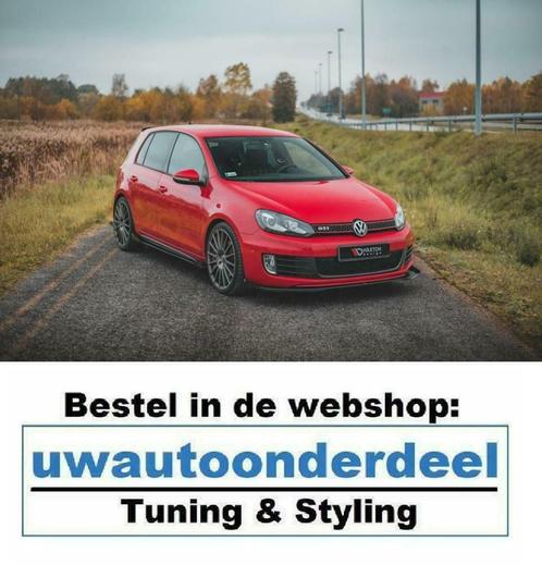 Spoiler Lip Splitter Skirt Geschikt Voor Vw Golf 6 GT, Auto-onderdelen, Overige Auto-onderdelen, Nieuw, Volkswagen, Verzenden
