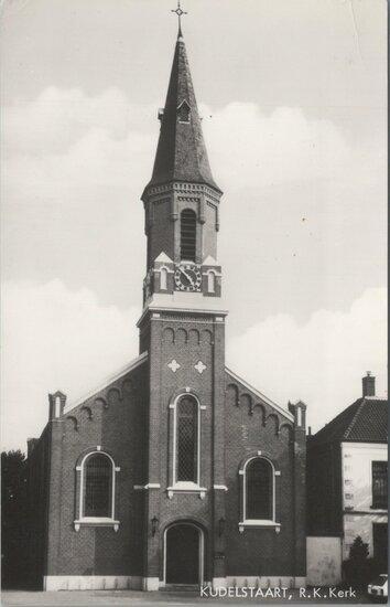 KUDDELSTAART - R.K. Kerk, Verzamelen, Ansichtkaarten | Nederland, Verzenden