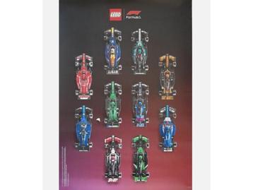 Veiling - 18x  LEGO Formule 1 Promo posters beschikbaar voor biedingen