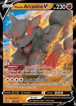 Hisuian Arcanine V 090/195 Silver Tempest, Hobby en Vrije tijd, Verzamelkaartspellen | Pokémon, Losse kaart, Nieuw, Foil, Ophalen of Verzenden