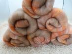 Super zachte batt taupe/oranje melange, Ophalen of Verzenden, Nieuw, Spinwol
