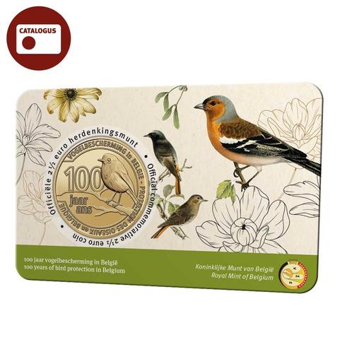 België 2,5 euromunt 2022 ‘100 jaar Vogelbescherming in, Postzegels en Munten, Munten | Europa | Euromunten, Verzenden