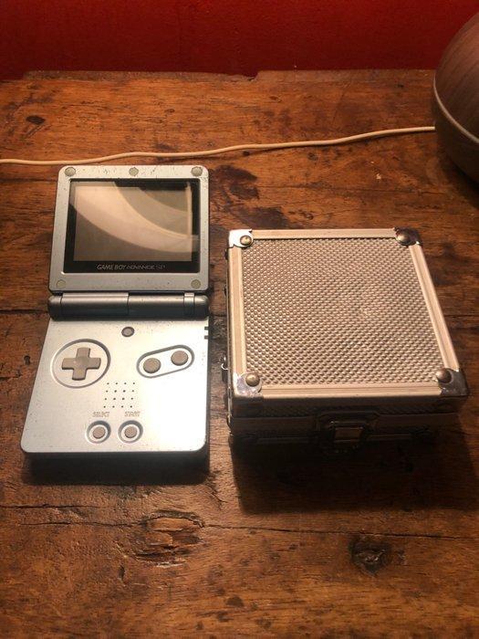 Nintendo - Gameboy Advance SP - Zilveren Nintendo Game Boy, Spelcomputers en Games, Spelcomputers | Overige Accessoires