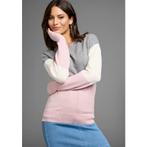 Laura Scott Gebreide trui met ajour v-patroon, Kleding | Dames, Verzenden, Nieuw