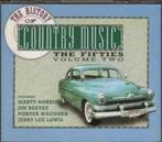 cd - Various - The History Of Country Music - The Fifties..., Zo goed als nieuw, Verzenden