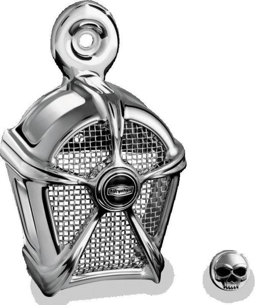 Kuryakyn Mach 2 Horn Cover Chrome With Chrome Mesh - 7295, Auto diversen, Tuning en Styling, Ophalen of Verzenden