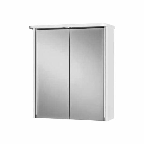 Spiegelkast Go By Van Marcke Tamrus 55x63x15cm MDF LED, Huis en Inrichting, Woonaccessoires | Spiegels, Ophalen of Verzenden