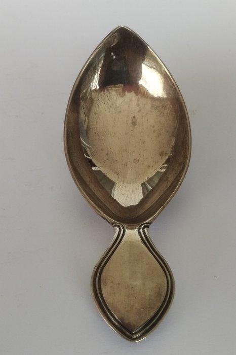 1806 Dutch Caddy Spoon. DLB in rectangle for Diederik, Antiek en Kunst, Antiek | Goud en Zilver