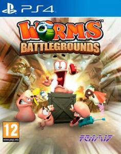 Worms: Battlegrounds (PS4) PEGI 12+ Strategy: Combat, Spelcomputers en Games, Games | Sony PlayStation 4, Zo goed als nieuw, Verzenden
