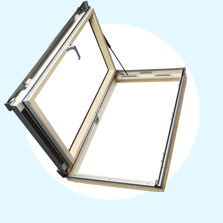 Uitstapdakraam FWP U3 78x118, Doe-het-zelf en Verbouw, Glas en Ramen, Nieuw, Verzenden