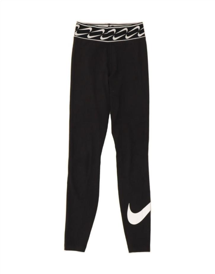 NIKE Womens Graphic Leggings UK 4 XS  Black Cotton, Kleding | Dames, Leggings, Maillots en Panty's, Verzenden