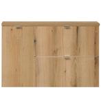 Wastafelonderkast Newport met deur en lades 90x60x40 cm eike, Huis en Inrichting, Badkamer | Badkamermeubels, Verzenden, Nieuw