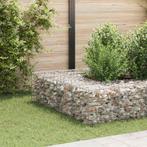 vidaXL Gabion plantenbak verhoogd kubus 40x40x40 cm, Tuin en Terras, Bloembakken en Plantenbakken, Verzenden, Minder dan 60 cm