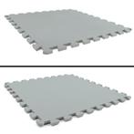 Stijlvolle grijze sportvloertegels - 50 x 50 cm - 8 stuks..., Ophalen of Verzenden, Nieuw