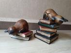 Boekensteunen (2) - Hout - Katten
