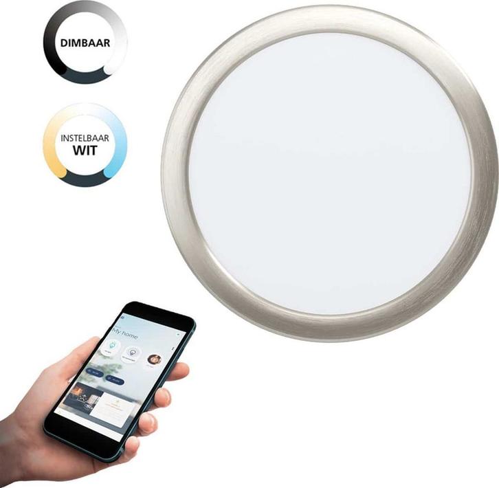 EGLO connect.z Fueva-Z Smart Inbouwlamp - Ø 21,6 cm -, Huis en Inrichting, Lampen | Losse lampen, Zo goed als nieuw, Ophalen of Verzenden