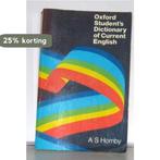 Oxford Students Dictionary Of Current English 9780194311144, Verzenden, Gelezen, Hornby