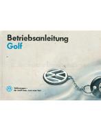 1992 VOLKSWAGEN GOLF INSTRUCTIEBOEKJE DUITS, Auto diversen, Handleidingen en Instructieboekjes