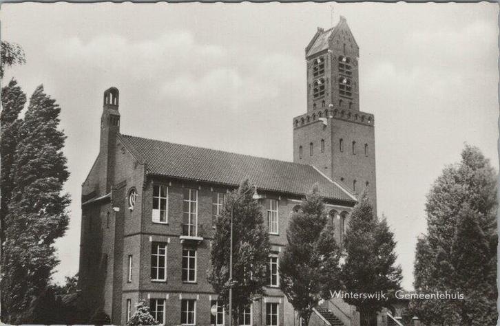 WINTERSWIJK - Gemeentehuis, Verzamelen, Ansichtkaarten | Nederland, Verzenden