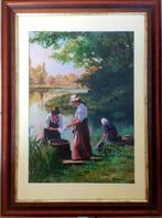 Davor Ivkovi (1965) - On the river, Antiek en Kunst, Kunst | Schilderijen | Klassiek