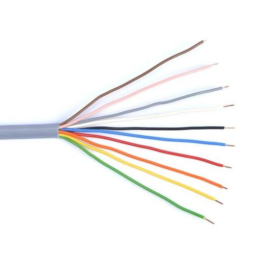 Voikabel YR-mb 10x 0,8 mm2 Signaalkabel grijs 100m, Doe-het-zelf en Verbouw, Elektra en Kabels, Nieuw, Ophalen of Verzenden