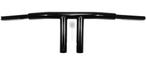 1 Inch Stuur Chubby T-bar Club Style 8 Inch Zwart voor Harle, Motoren, Onderdelen | Harley-Davidson, Verzenden, Nieuw