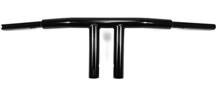 1 Inch Stuur Chubby T-bar Club Style 8 Inch Zwart voor Harle, Motoren, Onderdelen | Harley-Davidson, Nieuw, Verzenden