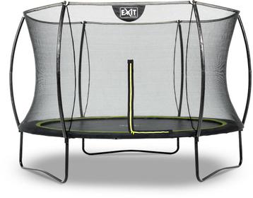Exit Silhouette trampoline met net - Ø 305 cm- Zwart beschikbaar voor biedingen