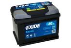 Exide EB602 Excell 12V 60Ah Zuur Auto Accu 3661024034630, Auto-onderdelen, Ophalen of Verzenden, Nieuw