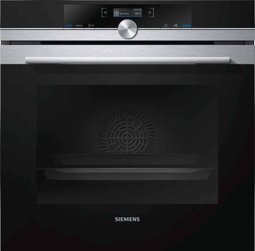 €829 Siemens iQ700 HB674GBS1 oven 71 l A+ Zwart, Roestvrij, Witgoed en Apparatuur, Ovens, Ophalen of Verzenden