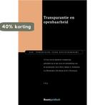 Transparantie en openbaarheid / VAR-reeks / 169, Verzenden, Zo goed als nieuw