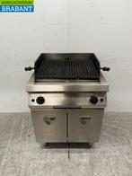 RVS Lavagrill Grill Steengrill 70 cm GAS Horeca, Ophalen of Verzenden, Gebruikt