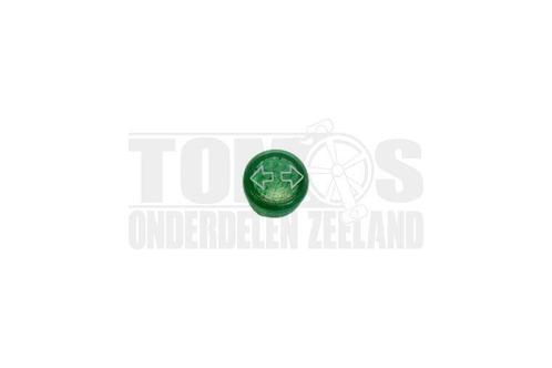 Tomos Controleglaasje knipperlicht groen 10mm, Fietsen en Brommers, Brommeronderdelen | Algemeen, Nieuw, Ophalen of Verzenden