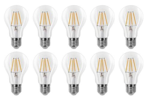 Gloeilamp E27 3-staps-dimbaar 10 stuks | A60 LED 6W=60W halo, Huis en Inrichting, Lampen | Overige, Nieuw, Verzenden