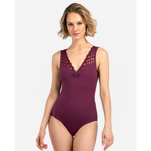 Lulli Dames Balletpakje V-hals van Kant Cantarella, Sport en Fitness, Ballet, Verzenden