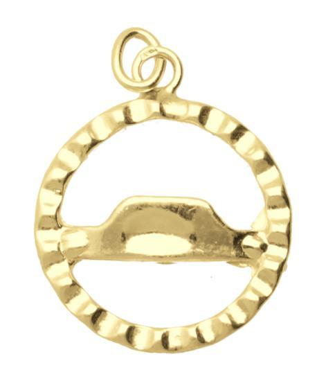 Gouden Vrachtwagen stuur ketting hanger, Sieraden, Tassen en Uiterlijk, Kettinghangers, Verzenden