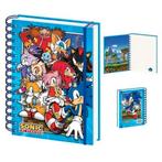 Notitieboek Sonic the Hedgehog - A5 Gelinieerd Ringband - So, Diversen, Schrijfwaren, Ophalen of Verzenden, Nieuw