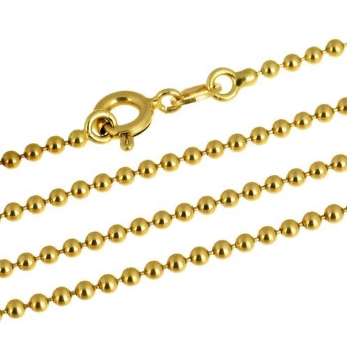 Halsketting - 18 karaat Geel goud, Sieraden, Tassen en Uiterlijk, Kettingen