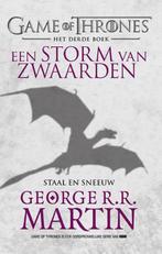 Een storm van zwaarden / Staal en sneeuw / Game of Thrones /, Boeken, Verzenden, Gelezen, George R.R. Martin