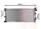RADIATOR VOOR CHRYSLER VOYAGER 1996-2001 04798013, Auto-onderdelen, Airco en Verwarming, Ophalen of Verzenden, Nieuw