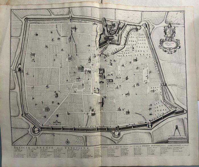 Italië - Lombardia // Brescia; Pierre Mortier (Leida 1661 –, Boeken, Atlassen en Landkaarten