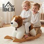 Homcom - Speelgoed Cane a Dondolo, XXL (65 cm) in Peluche, Antiek en Kunst
