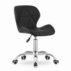 Bureaustoel AVOLA - ergonomisch - ECO-leer - zwart, Huis en Inrichting, Bureaustoelen, Ophalen of Verzenden, Nieuw