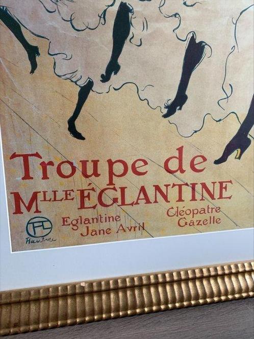 Henri de Toulouse Lautrec - La Troupe de Mademoiselle, Antiek en Kunst, Kunst | Tekeningen en Foto's
