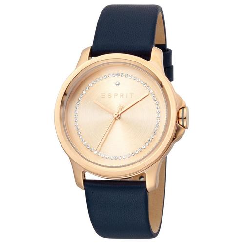 Esprit dames Horloge - polshorloge in Gouden roze kleur -, Sieraden, Tassen en Uiterlijk, Horloges | Heren