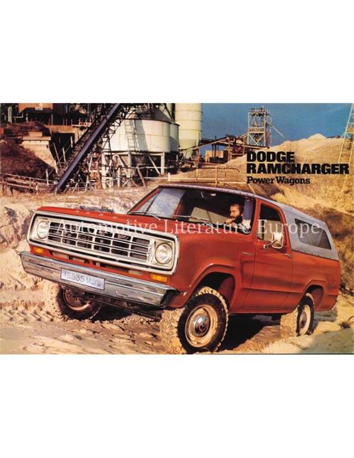 1976 DODGE POLARA BROCHURE ENGELS, Boeken, Auto's | Folders en Tijdschriften