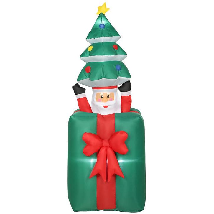 TRUUSK Opblaasbare Kerstdecoratie Met LED-lampjes - Polyeste, Huis en Inrichting, Woonaccessoires | Kandelaars en Kaarsen, Nieuw