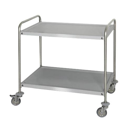 GGM Gastro | Serveerwagen - 1000x500mm - met 2 opslagruimtes, Zakelijke goederen, Horeca | Overige, Verzenden