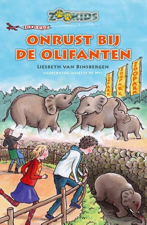 Onrust bij de olifanten / Zookids / 5 9789085432821, Boeken, Kinderboeken | Jeugd | onder 10 jaar, Gelezen, Verzenden